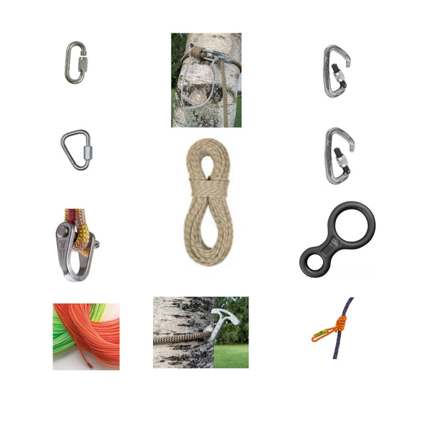 9mm Canyon C-IV Rappel Kit With Belay